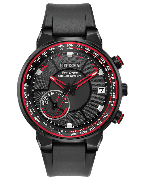 Citizen Satellite Wave GPS Freedom Eco-Drive Black Watch | CITIZEN